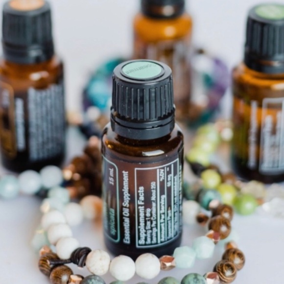 ❌SOLD❌ Aromatherapy Lava Stone Handmade Bracelet - Picture 2 of 6